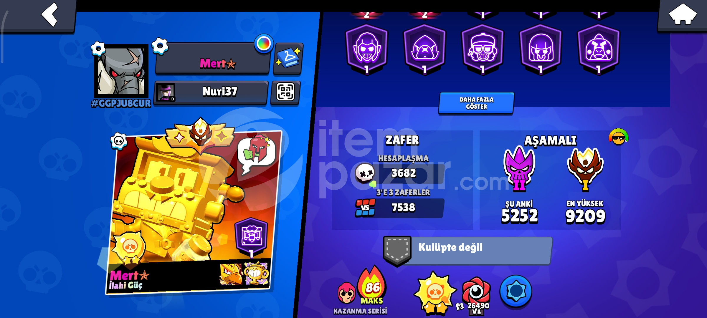 91K 2X Old Master Mactherino Pinli Hesap