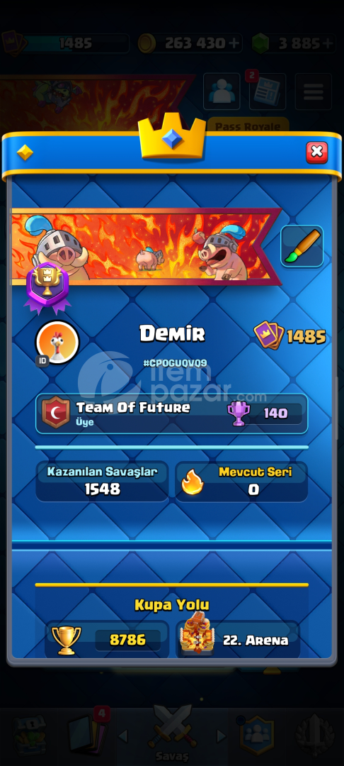 9K 12 EVRİMLİ MÜKEMMEL MAİNLEMELİK HESAP