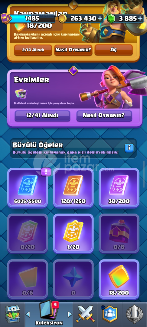 9K 12 EVRİMLİ MÜKEMMEL MAİNLEMELİK HESAP