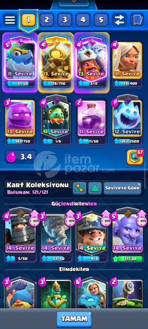 9K 12 EVRİMLİ MÜKEMMEL MAİNLEMELİK HESAP