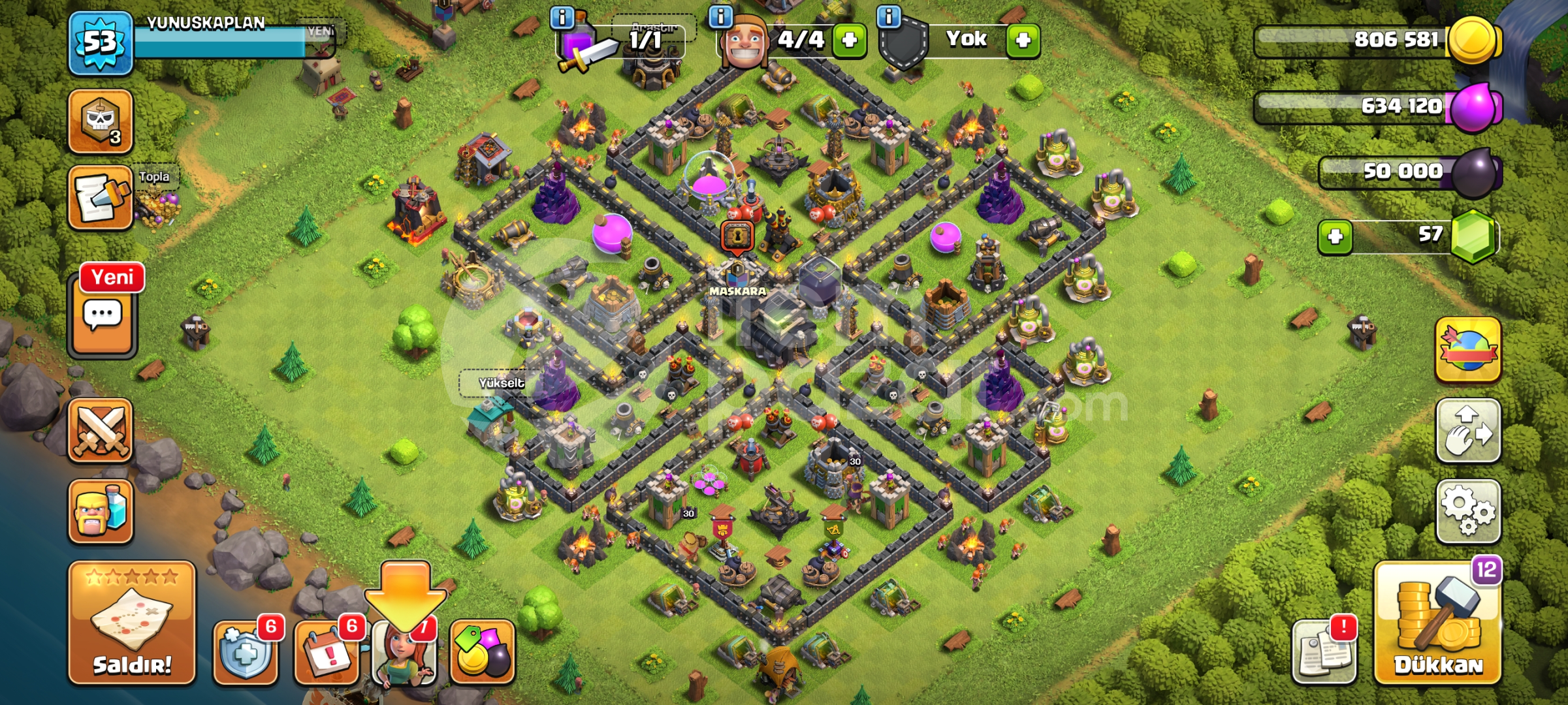 9K kupa temiz cr + coc hesap!!