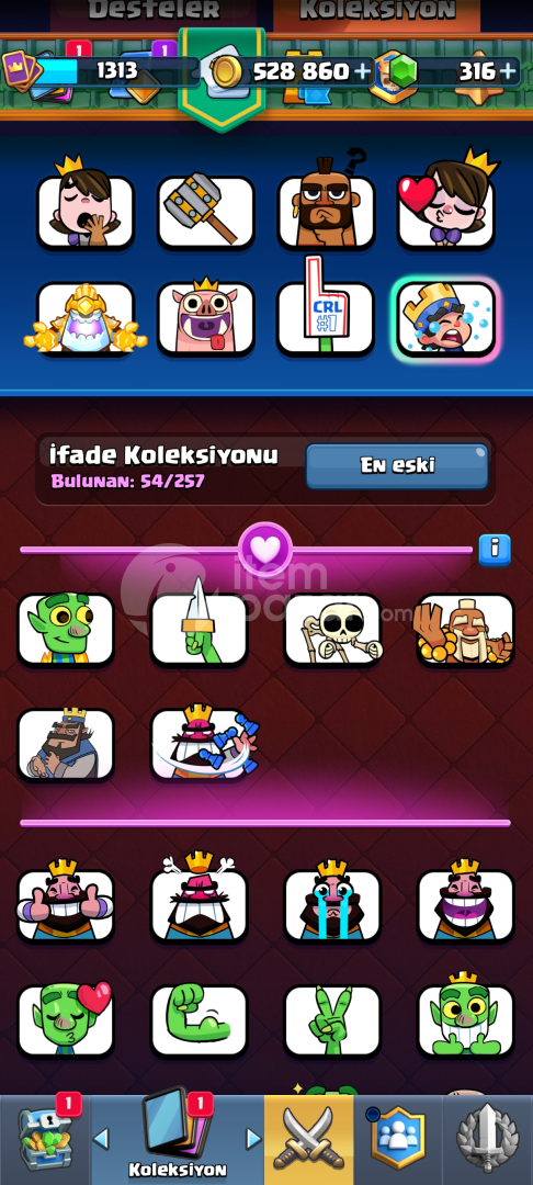 9K kupa temiz cr + coc hesap!!