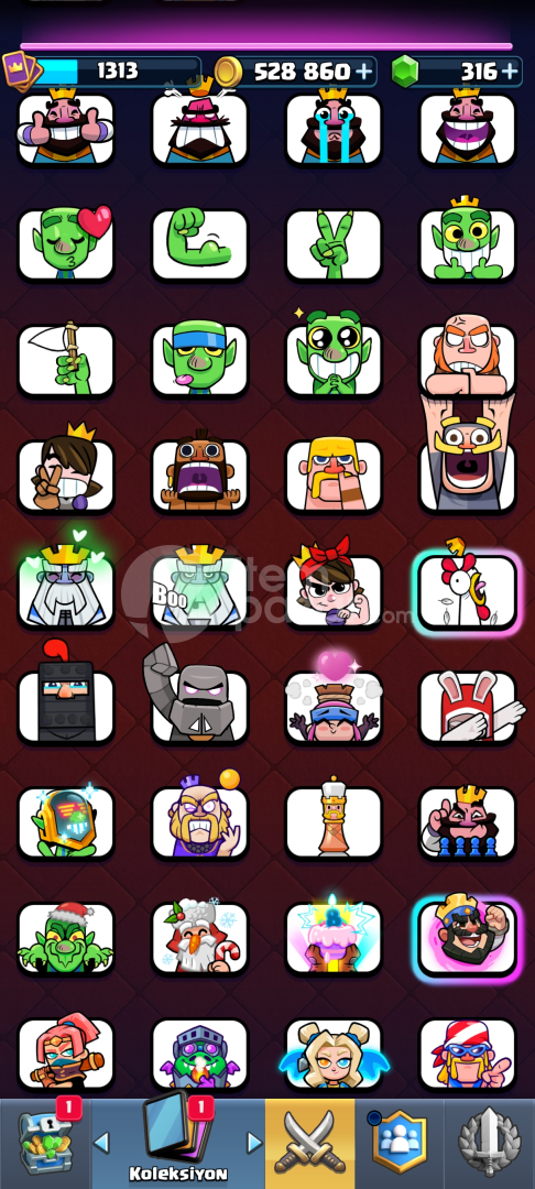 9K kupa temiz cr + coc hesap!!