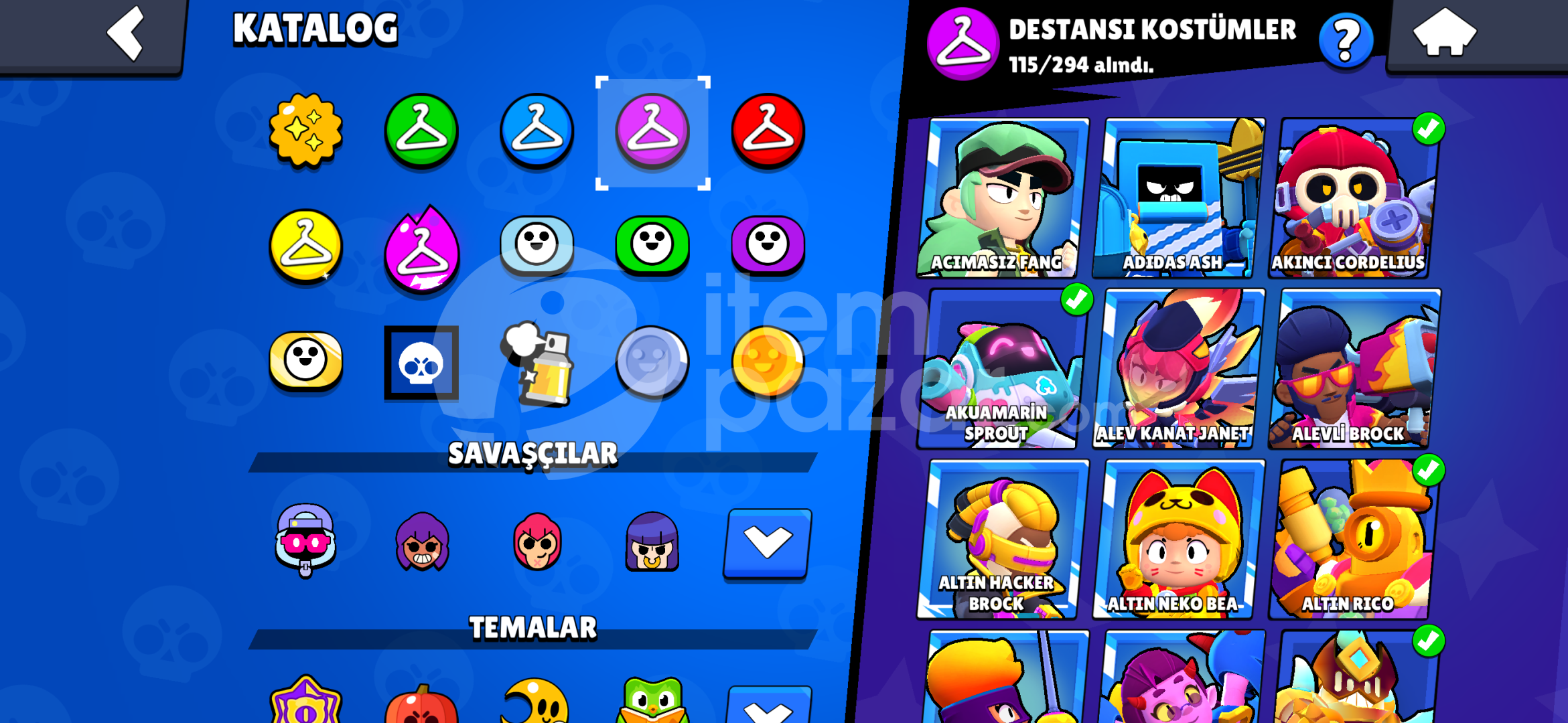 Acil Satılık Full+Full Hesap