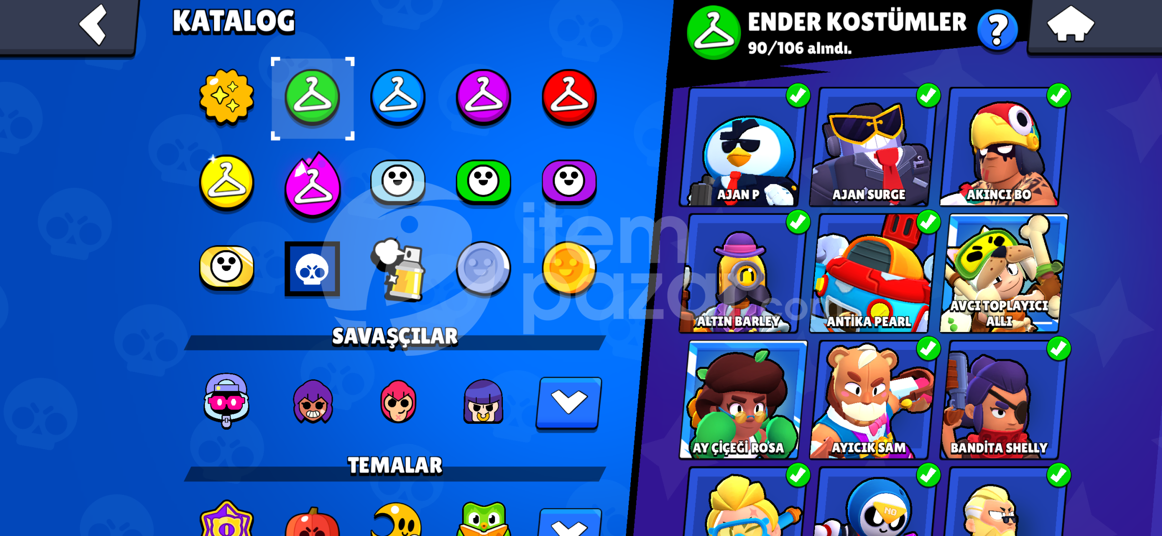 Acil Satılık Full+Full Hesap