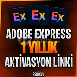 ADOBE EXPRESS 1 YILLIK AKTİVASYON KODU