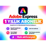 Adobe Express Premium 1 Yıl | Kendi Hesabın