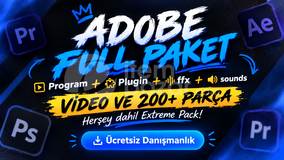 YOK BÖYLE FİYAT FULL PAKET ADOBE SET