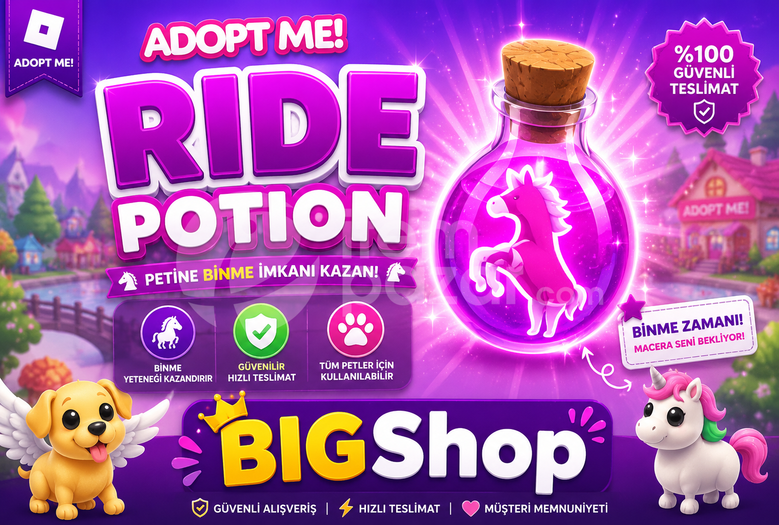 ⭐Adopt Me Ride Potion⭐