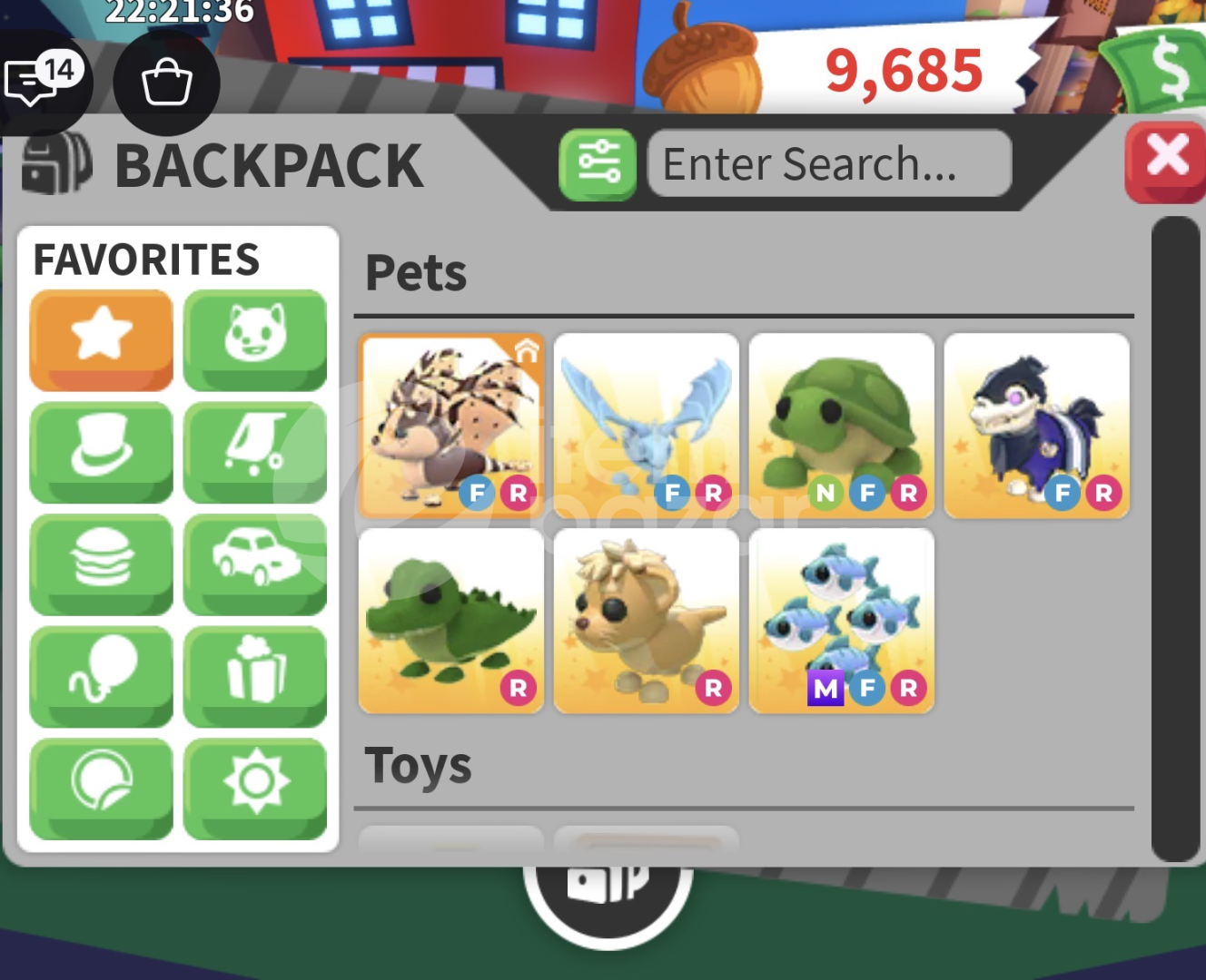 ADOPT ME TOPLU Pet