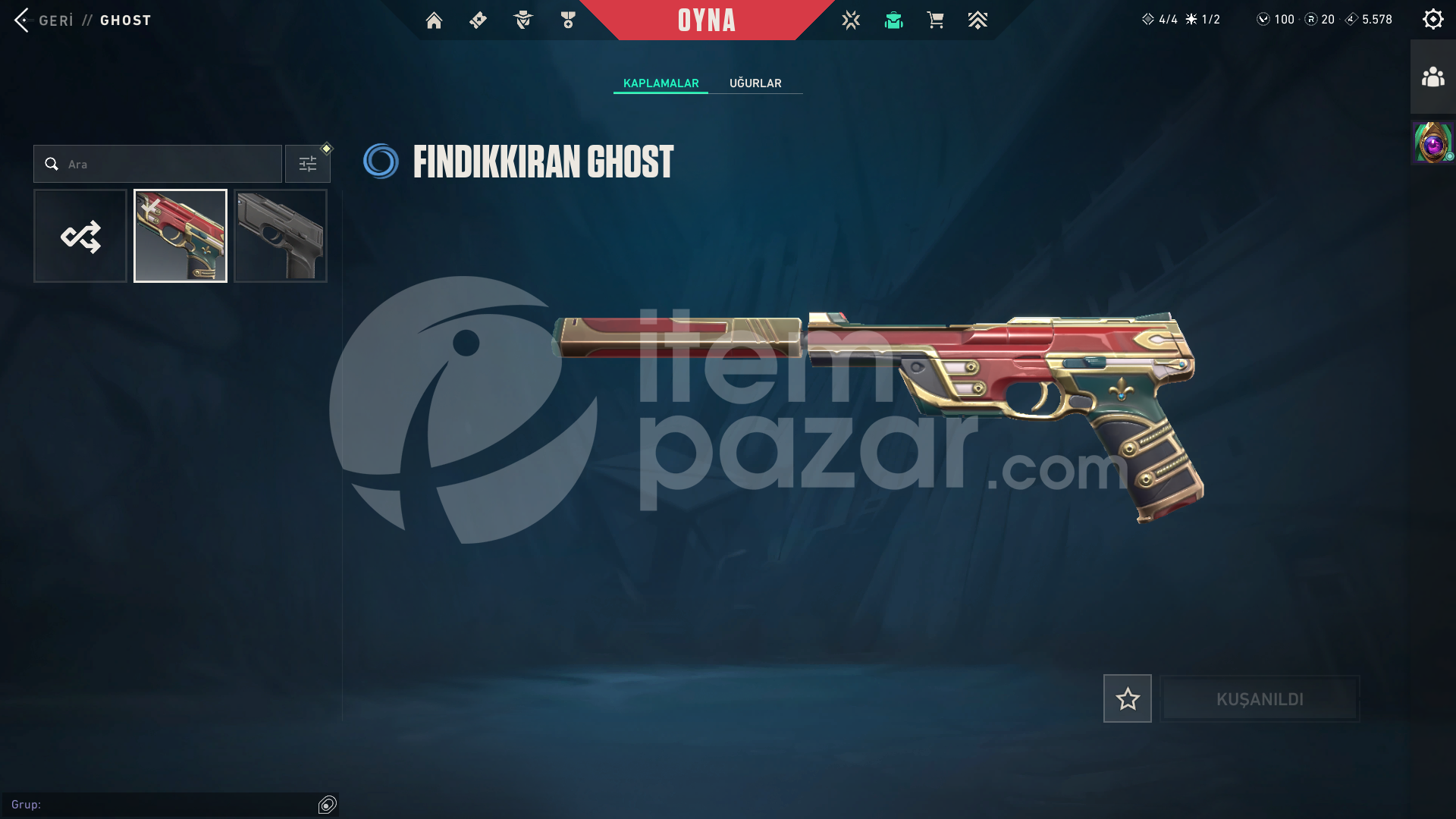 Aemondir Vandal Kaosun Kılıcı Radiant Krizi Cla