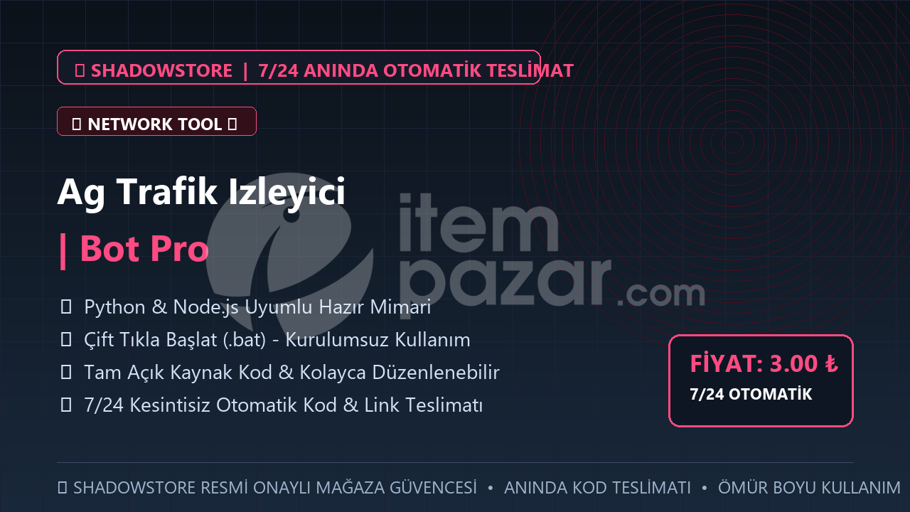 Ag Trafik Izleyici | Bot Pro | #085