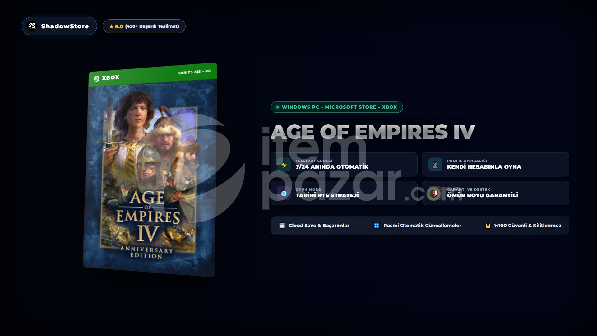 Age of Empires 4 Anniversary Online Garanti
