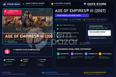 Age of Empires® III (2007) Garantili + Hediye