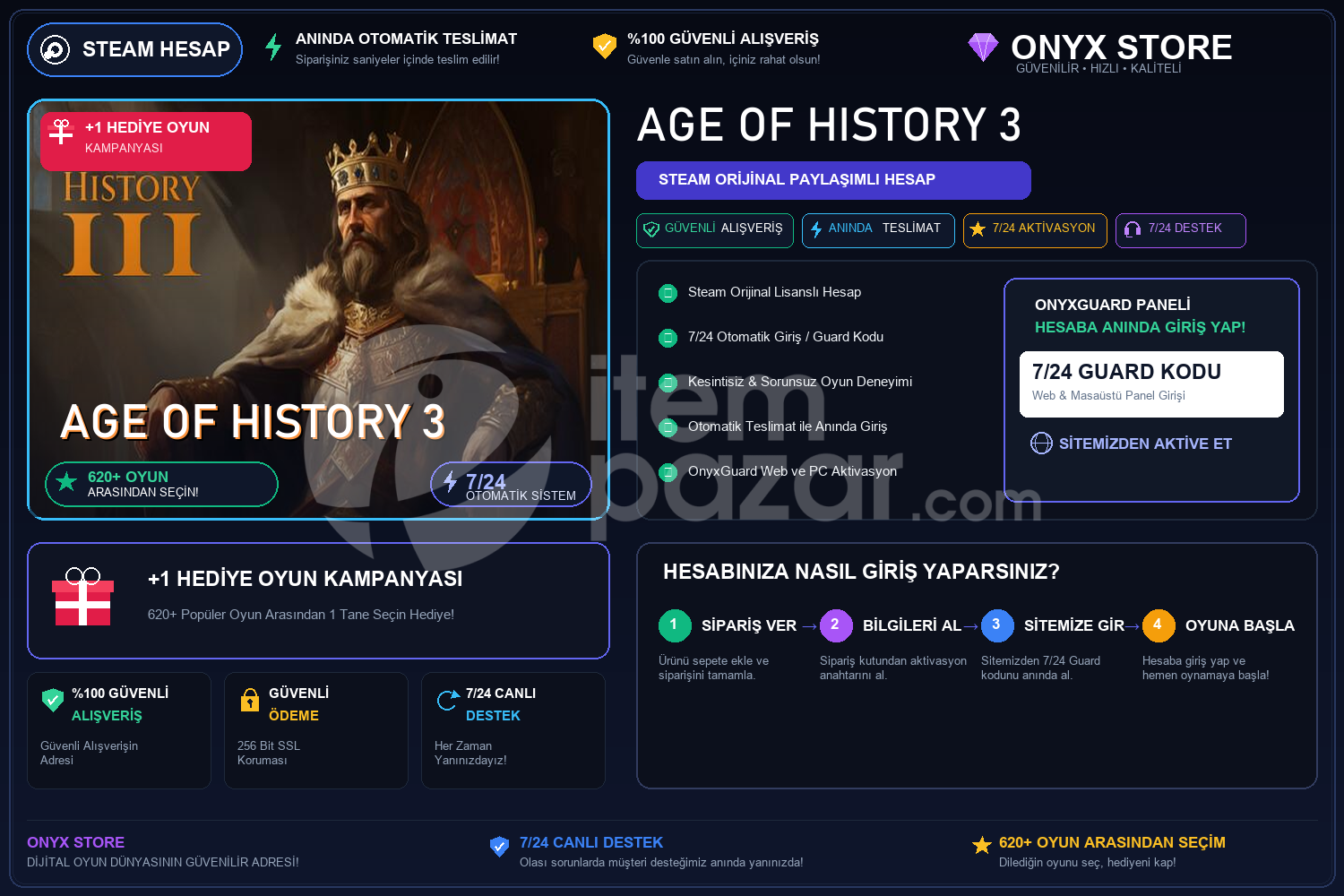 Age of History 3 Garantili + Hediye