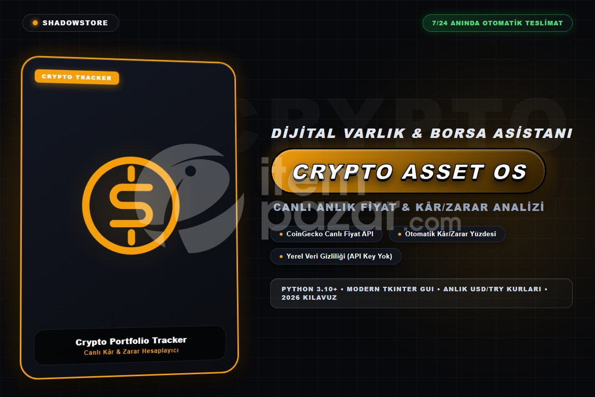 Akıllı Kripto ve Portföy Takip Paneli - Canlı
