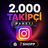 ⭐️[AKTİF]⭐️ 2.000 TAKİPÇİ PAKETİ
