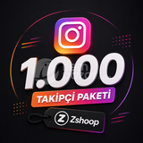 INSTAGRAM TAKİPÇİ 1.000 PAKET | AKTİF