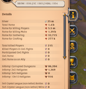 Albion Online Hesap 1 4b fame