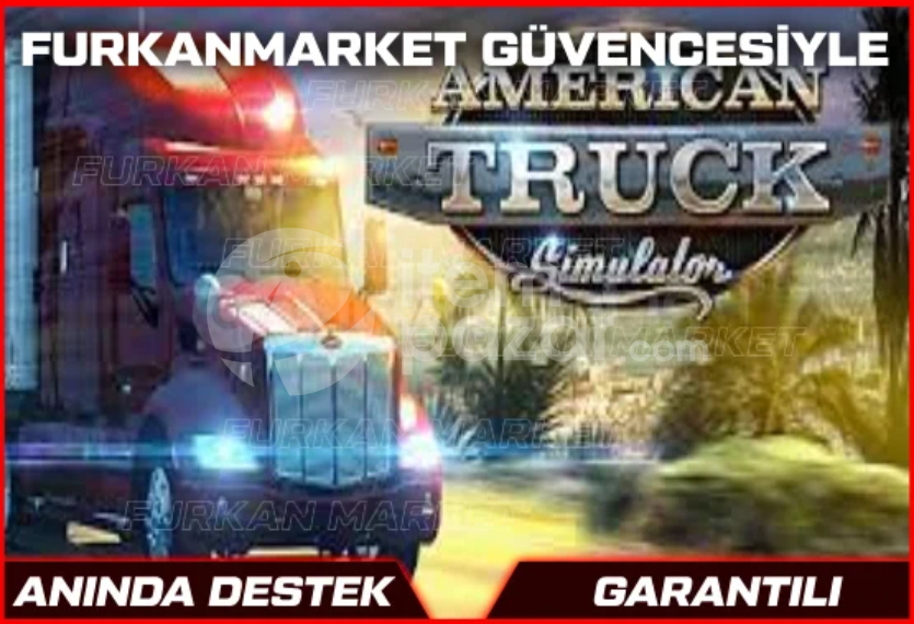 ⭐AMERİCAN TRUCK SİMULATOR+GARANTİ+DESTEK⭐