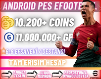 Android | 10200 COIN + 11M GP Tam Erişim