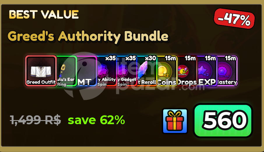 Anime Apocalypse Greeds Authority Bundle