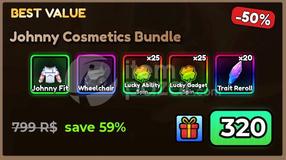 Anime Apocalypse Johnny Cosmetics Bundle