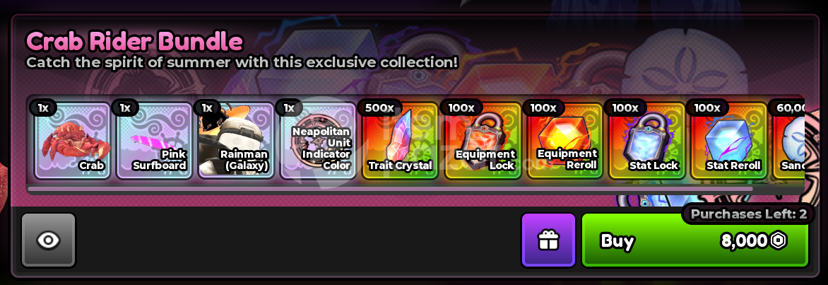Anime Expeditions Crab Rider Bundle