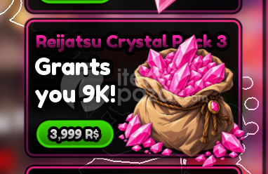 Anime Squadron Reijatsu Crystal Pack 3