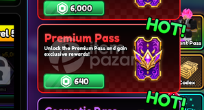 Anime Vanguards Battle Pass Premium Pass