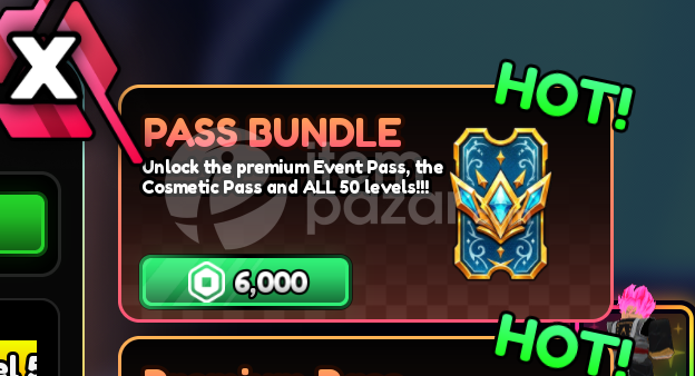 Anime Vanguards Event Pass Bundle