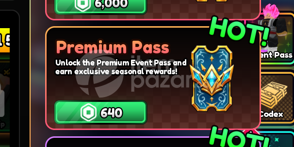 Anime Vanguards Event Pass Premium Pass