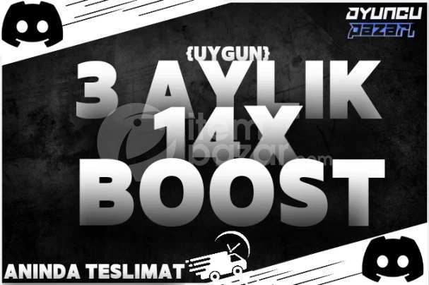  [ANINDA] 3 AYLIK 14X BOOST | UYGUN 