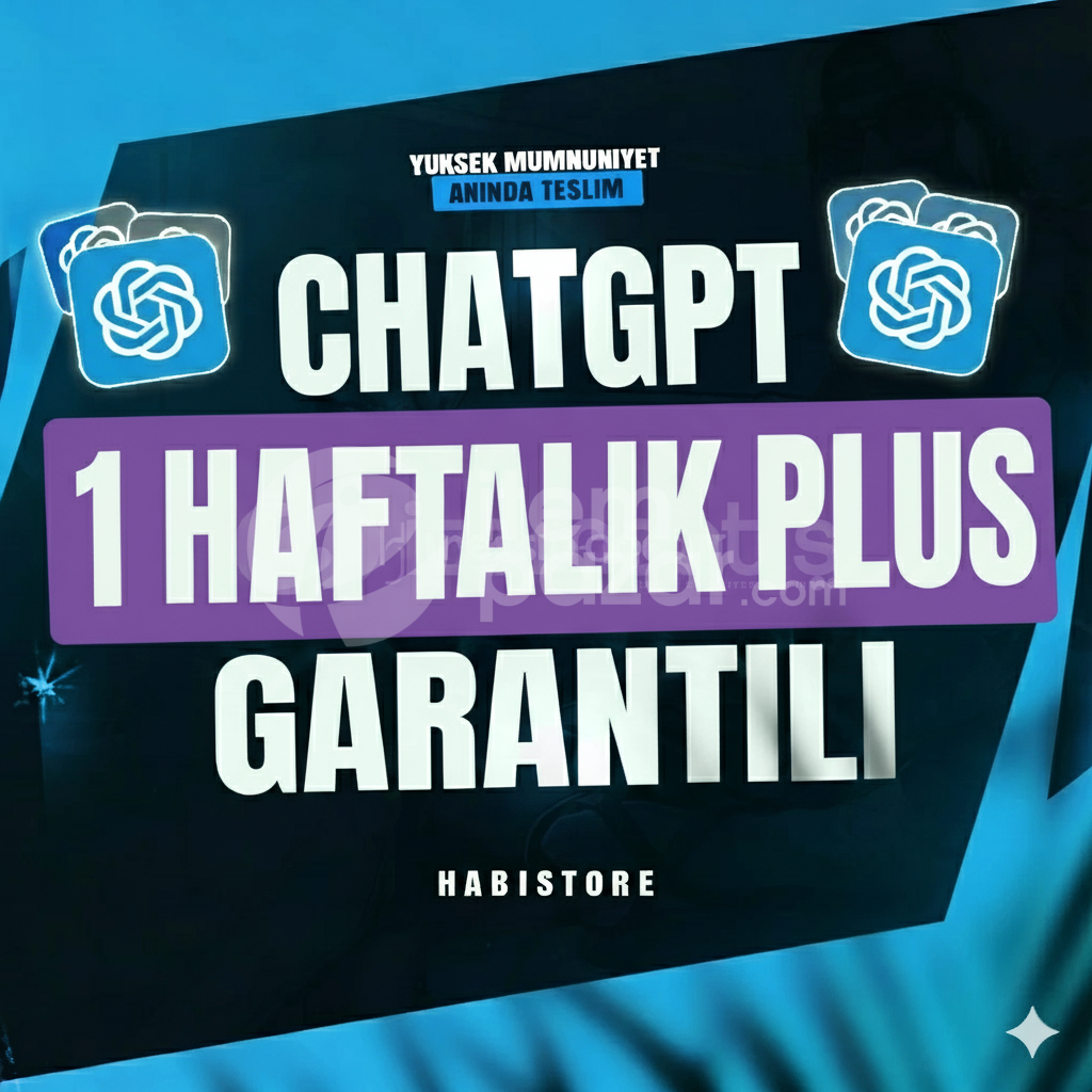 ⭐(ANINDA)CHATGPT PLUS 5.0+GPT 4.o VIP +1 HAFta