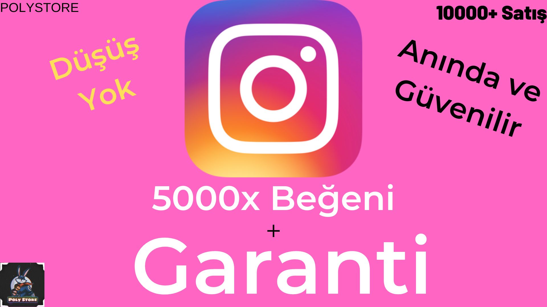 [ANINDA] Instagram 5000x Beğeni