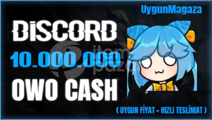 (ANINDA TESLİMAT) 10M OWO CASH