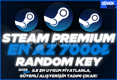 ⭐[ANLIK] +200$ (7000₺) Steam Random Key