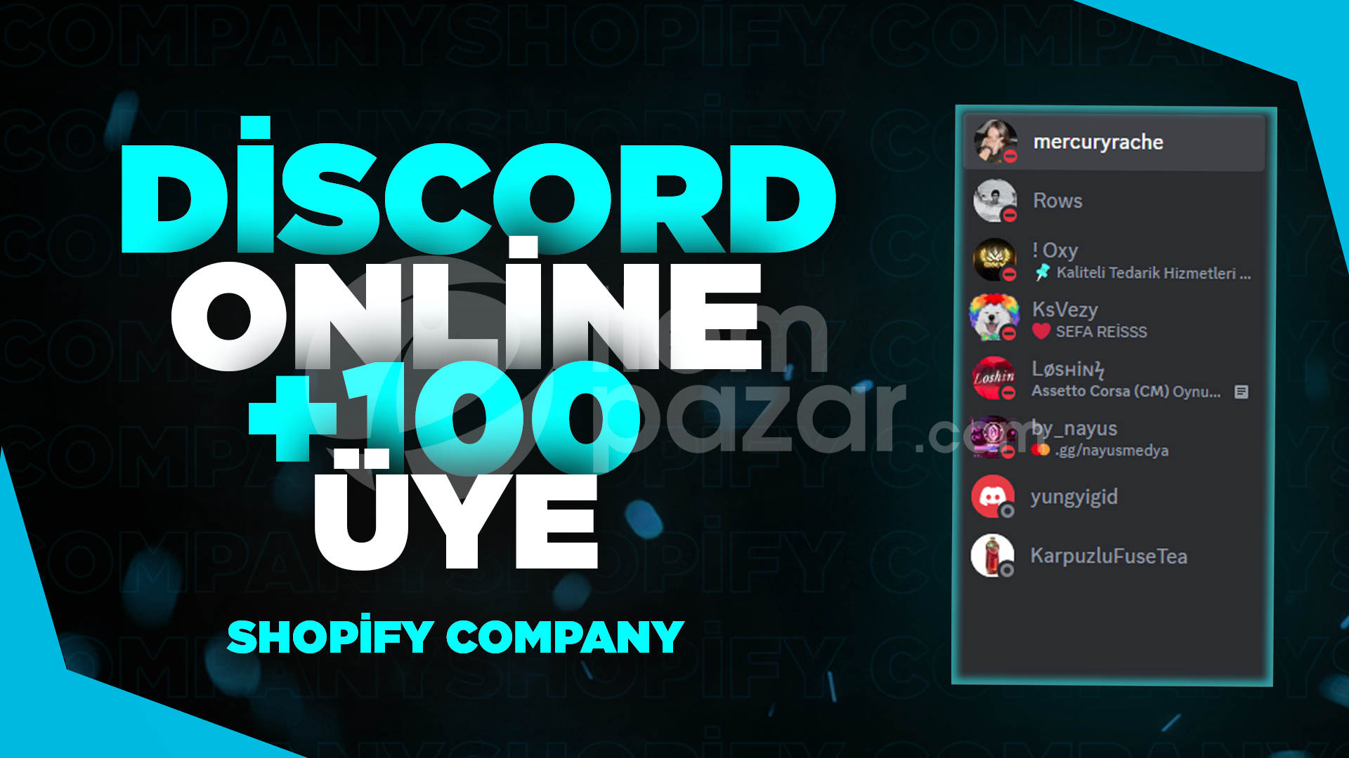 [ANLIK] [GARANTİLİ] DİSCORD +100 AKTİF ÜYE