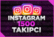 ⭐[ANLIK]✅ İnstagram +1500 Takipçi⭐