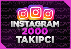⭐[ANLIK]✅ İnstagram +2000 Takipçi