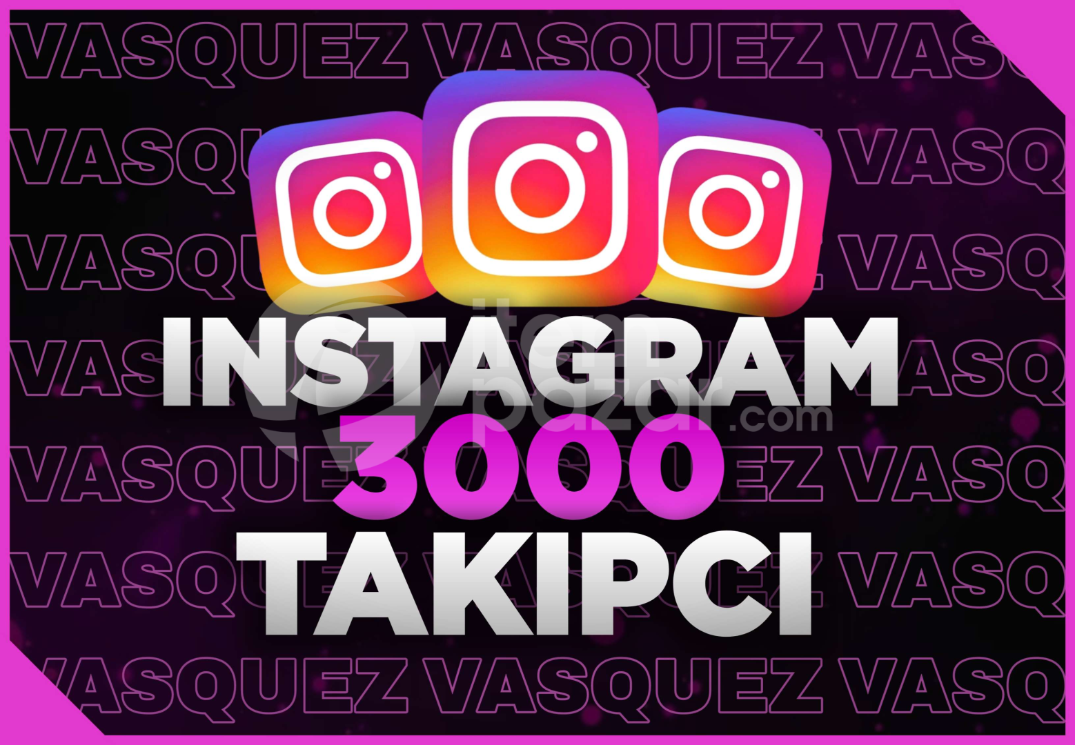 ⭐[ANLIK]✅ İnstagram +3000 Takipçi