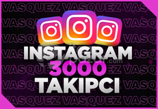 ⭐[ANLIK]✅ İnstagram +3000 Takipçi