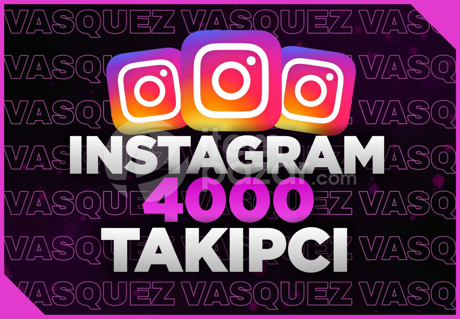⭐[ANLIK]✅ İnstagram +4000 Takipçi