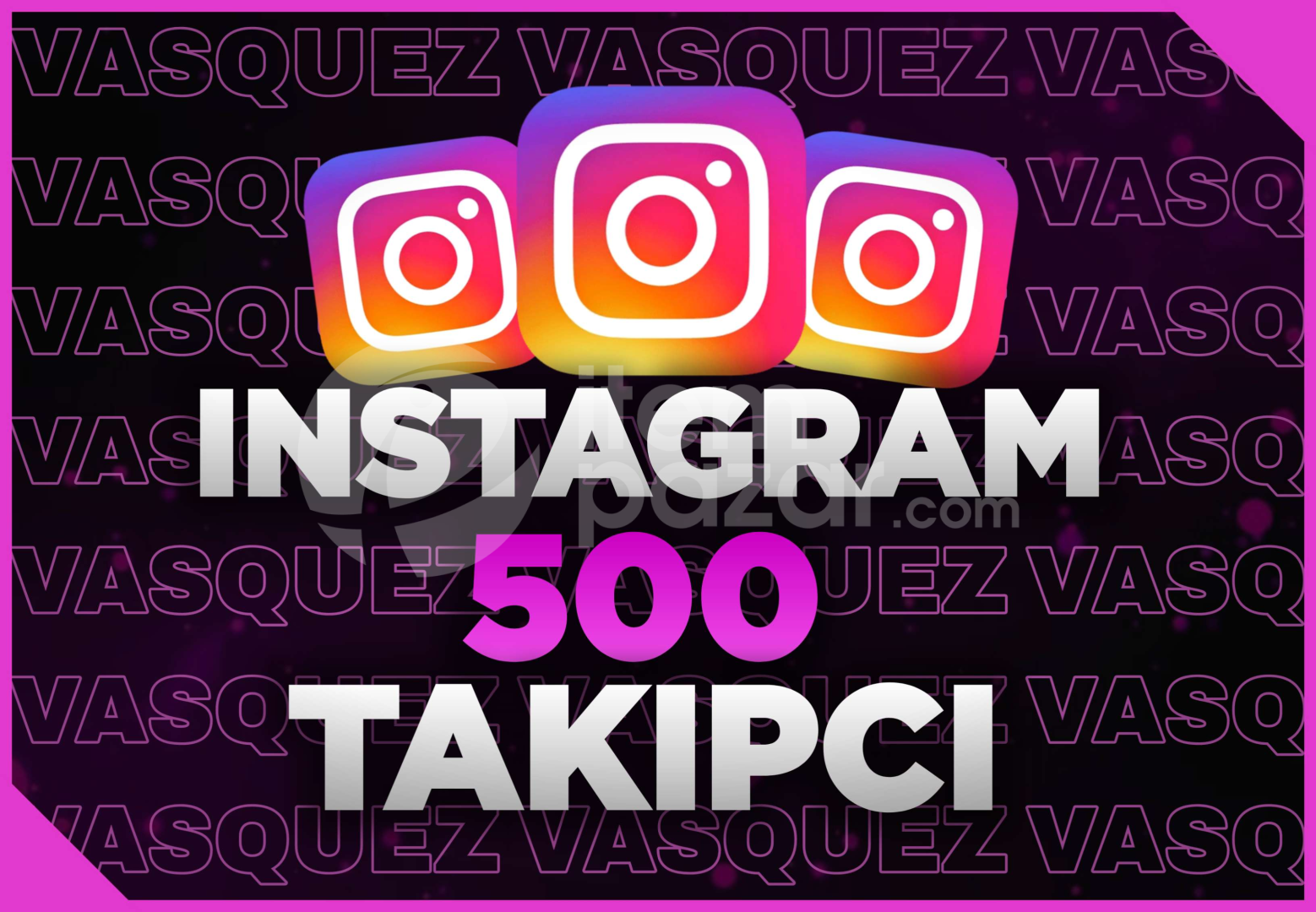 ⭐[ANLIK]✅ İnstagram +500 Takipçi⭐