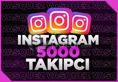 ⭐[ANLIK]✅ İnstagram +5000 Takipçi