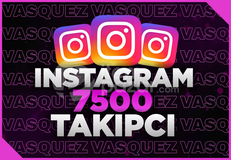 ⭐[ANLIK]✅ İnstagram +7500 Takipçi