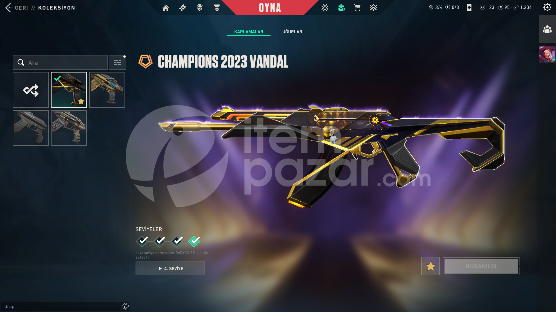Arcane Set Champions 2023 Set RGX Karambit