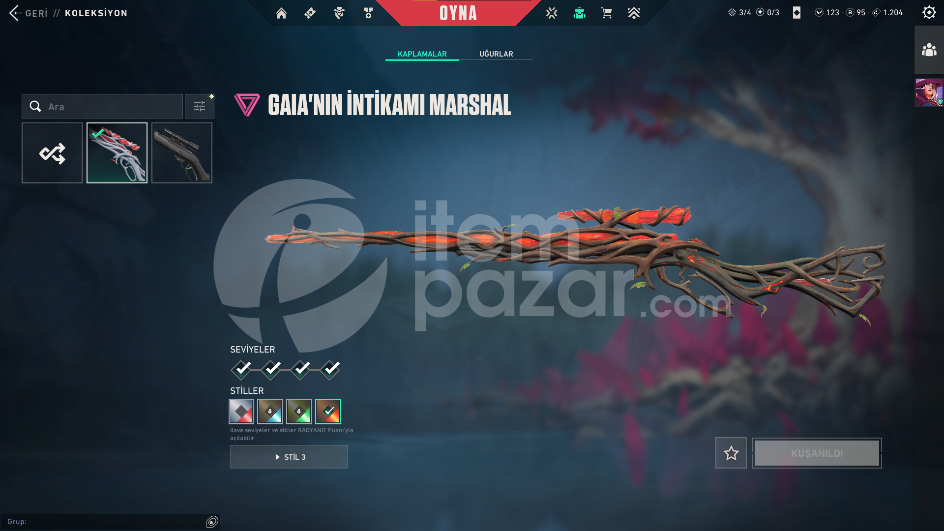 Arcane Set Champions 2023 Set RGX Karambit