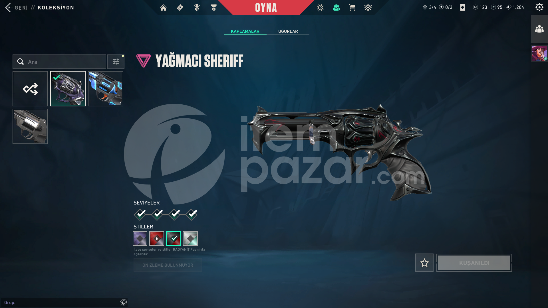 Arcane Set Champions 2023 Set RGX Karambit