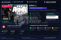 Arma 3 Garantili + Hediye